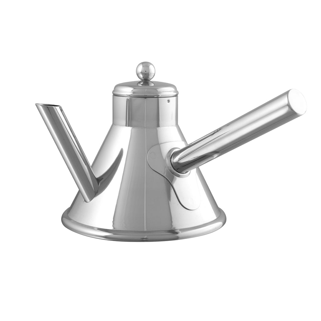 Mauviel M'Tradition Brushed Stainless Steel Coffee Pot, 2.4-In - Mauviel1830