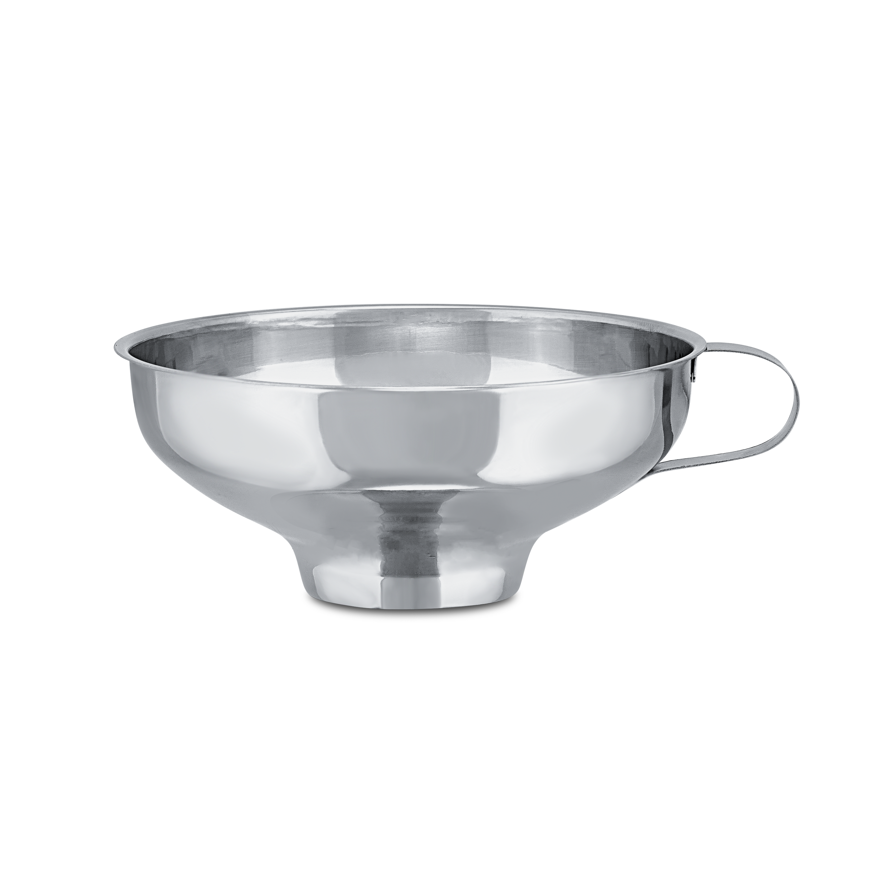 Mauviel M'PASSION stainless steel jam funnel, 5.1-inch, kitchen accessory for canning and jam preparation.