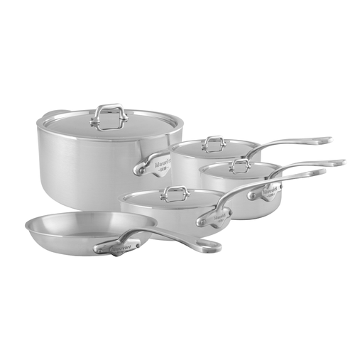 Mauviel M'URBAN 3 9-Piece Cookware Set With Cast Stainless Steel Handles - Mauviel1830