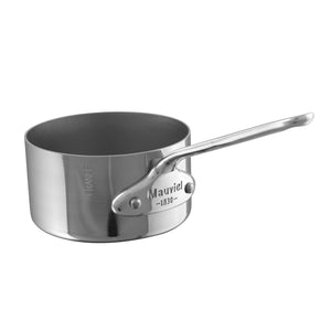 Mauviel 1830 Mauviel M'MINIS Sauce Pan With Stainless Steel Handle, 3.5-In Mauviel M'MINIS Sauce Pan With Stainless Steel Handle, 3.5-In - Mauviel USA
