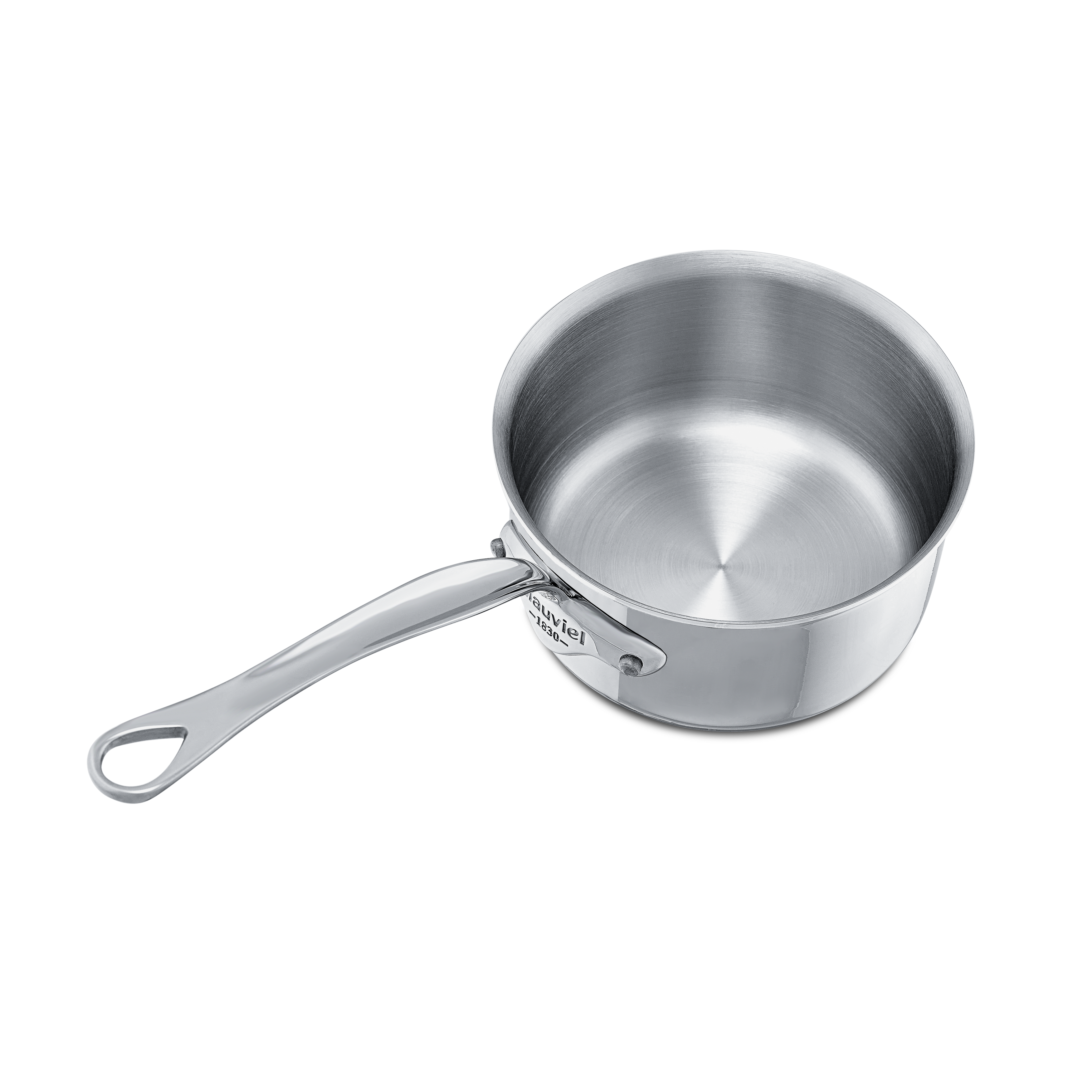 Mauviel M'COOK 5-Ply Sauce Pan With Cast Stainless Steel Mauviel M'COOK 5-Ply Sauce Pan With Cast Stainless Steel