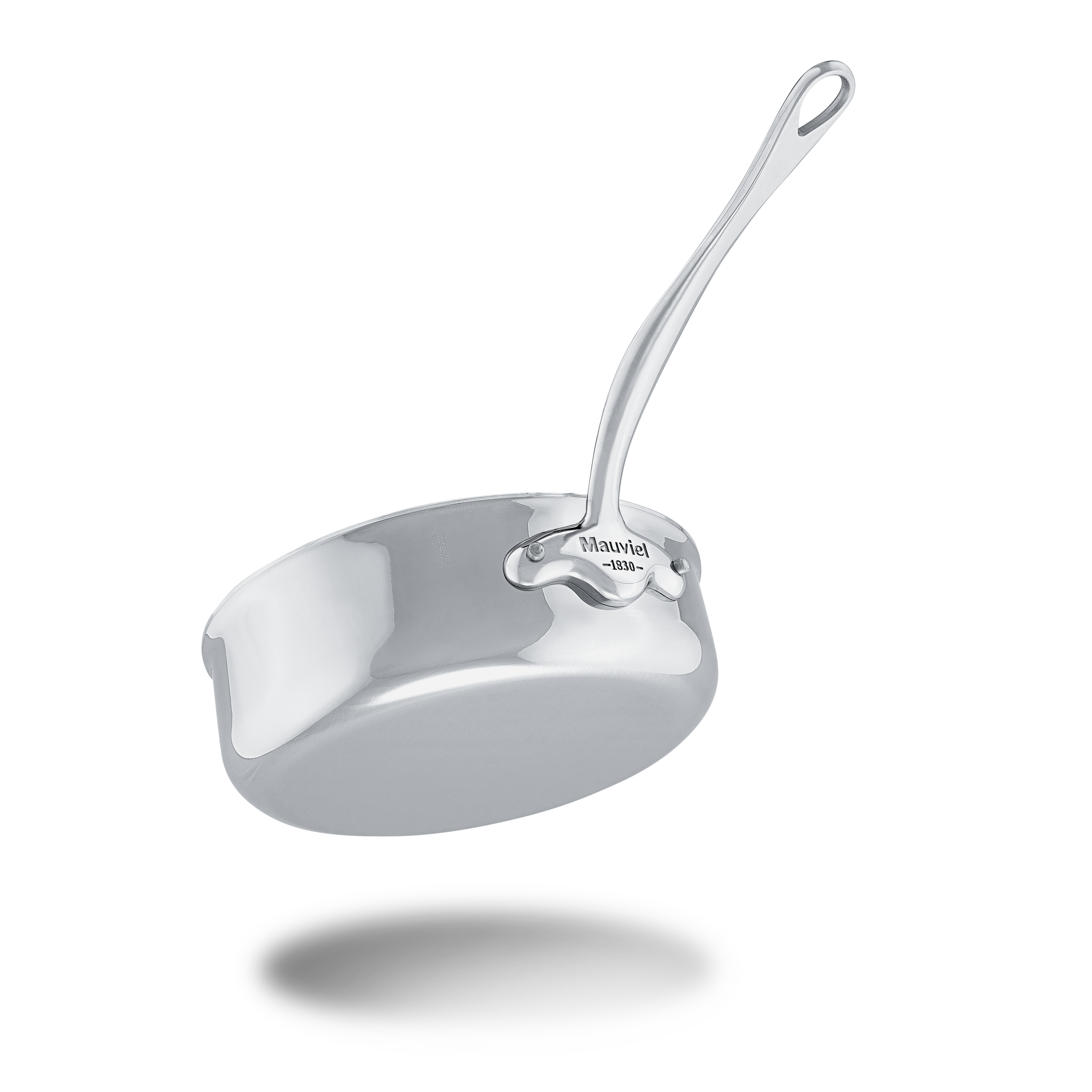 Mauviel M'COOK 5-Ply Sauté Pan With Lid, Cast Stainless Steel Handle - Mauviel1830