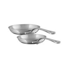 Mauviel1830 Mauviel M'COOK 5-Ply 2-Piece Frying Pan 9.4-In and 11-Inch Set With Cast Stainless Steel Handle Mauviel M'COOK 5-Ply 2-Piece Frying Pan 9.4-In and 11-Inch Set With Cast Stainless Steel Handle - Mauviel1830
