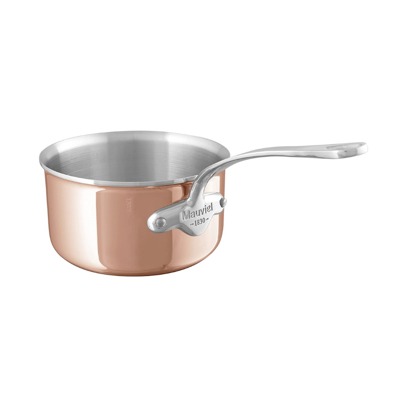 Mauviel 1830 - M'Minis Stainless Steel Saucepan With Pouring Spout, 2 -  610105