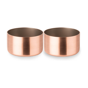 Mauviel 1830 Mauviel M'PASSION Copper & Stainless Steel 2-Piece Souffle Mold Set Mauviel M'PASSION Copper & Stainless Steel 2-Piece Souffle Mold Set - Mauviel USA