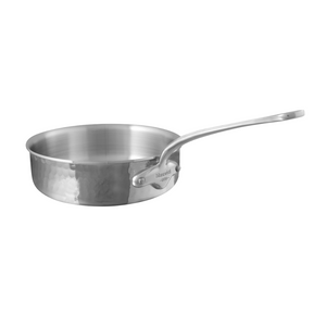Mauviel 1830 Mauviel M'ELITE Hammered 5-Ply Saute Pan With Cast Stainless Steel Handle, 3.2-Qt Mauviel M'Elite Hammered Saute Pan With Cast Stainless Steel Handle, 3.2-Qt - Mauviel USA