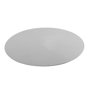Mauviel USA Mauviel Brushed Stainless Steel Plate, 11-In Mauviel Brushed Stainless Steel Plate, 11-In - Mauviel1830