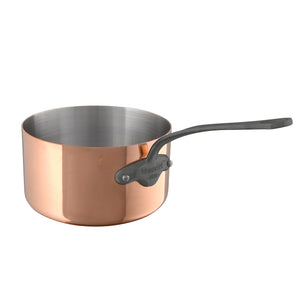 Mauviel M'Heritage 150 Ci Copper Saute Pan and Cast Iron Handle, 2.8-Qt
