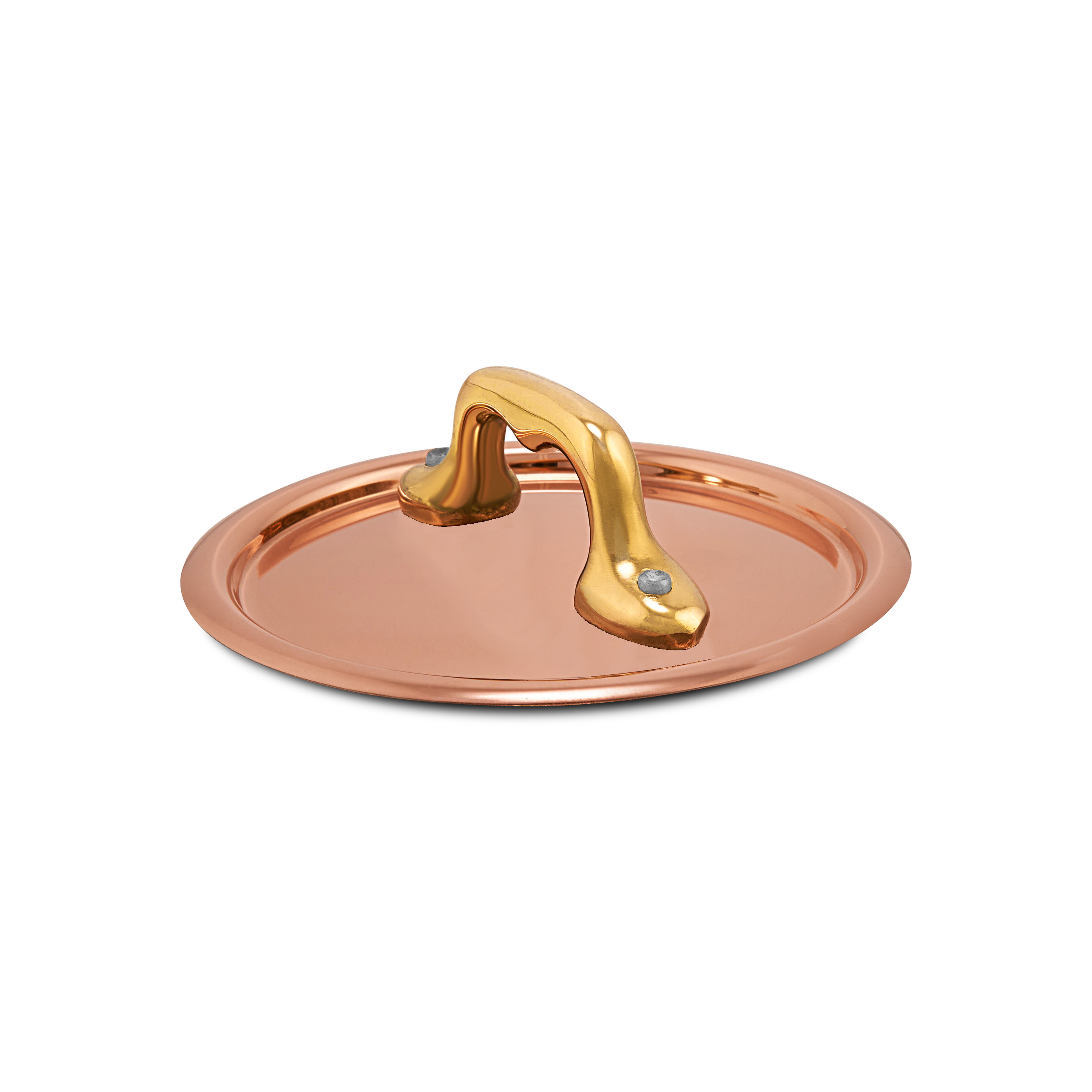 Mauviel M'MINIS Copper Lid With Brass Handle, 3.5-In - Mauviel1830