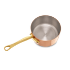 Mauviel M'Heritage M'150 B Copper Sauce Pan With Lid, Brass Handle - Mauviel1830