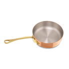 Mauviel M'Heritage M'150 B Copper Saute Pan With Brass Handle - Mauviel1830