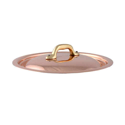Mauviel M'150 B Copper Curved Lid With Brass Handle, 11.8-In - Mauviel1830