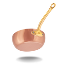 Mauviel M'Heritage M'200 B Copper Chef Pan With Brass Handle, 2.1-Qt - Mauviel1830