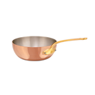Mauviel M'Heritage M'200 B Copper Chef Pan With Brass Handle, 2.1-Qt - Mauviel1830