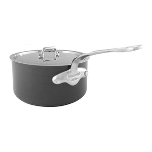 Mauviel M'STONE 3 Sauce Pan With Stainless Steel Lid, 1.8-Qt - Mauviel1830