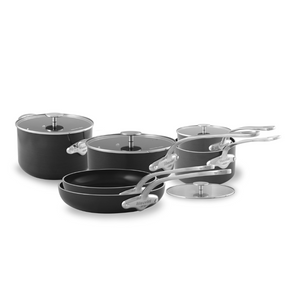 Mauviel M'STONE 3 10-Piece Cookware Set With Cast Stainless Steel