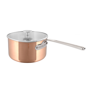 Mauviel 1830 Mauviel M'COPPER 360 Copper Sauce Pan With Stainless Steel Handle, 3.4-Qt Mauviel M'COPPER 360 Copper Sauce Pan With Stainless Steel Handle, 3.4-Qt - Mauviel USA