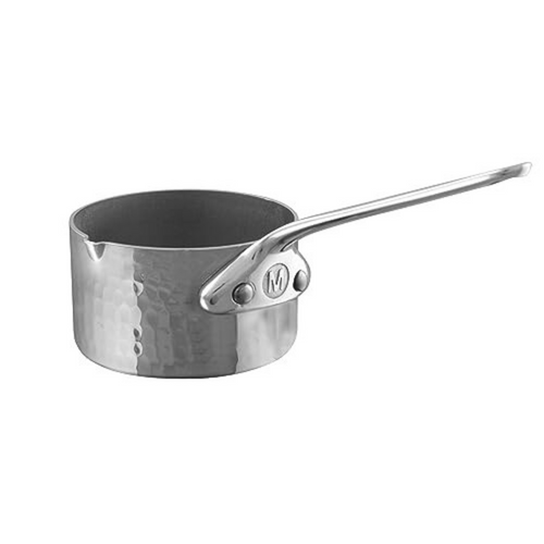 Mauviel M'MINIS Stainless Steel Mini Sauce Pan With Pouring Lip, Cast Stainless Steel Handle, 1.9-in - Mauviel USA