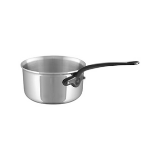 Mauviel 1830 Mauviel M'COOK CI 5-Ply Sauce Pan With Cast Iron Handle, 1.2-Qt Mauviel M'COOK CI Sauce Pan With Cast Iron Handle, 1.2-Qt - Mauviel USA