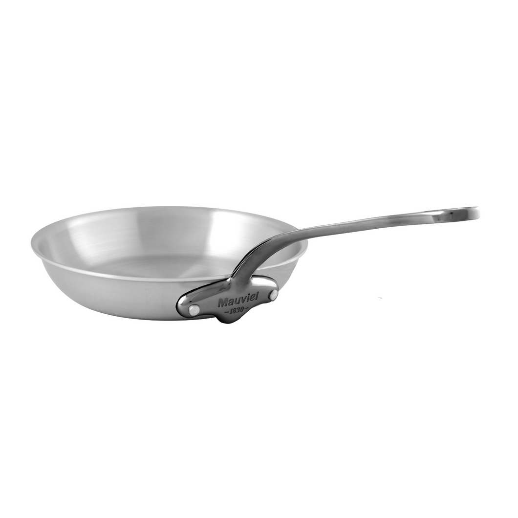 Mauviel M'URBAN 3 ONYX Brushed Frying Pan With Onyx Handle, 10.2-In - Mauviel USA