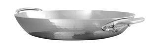 Mauviel 1830 M'ELITE Round Pan With Cast Stainless Steel Handles, 7.9-in - Mauviel USA