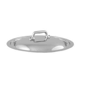 Mauviel 1830 Mauviel M'COOK Stainless Steel Dome Lid, 6.3-In Mauviel M'COOK 5-Ply Dome Lid With Cast Stainless Steel Handles, 6.3-In - Mauviel USA