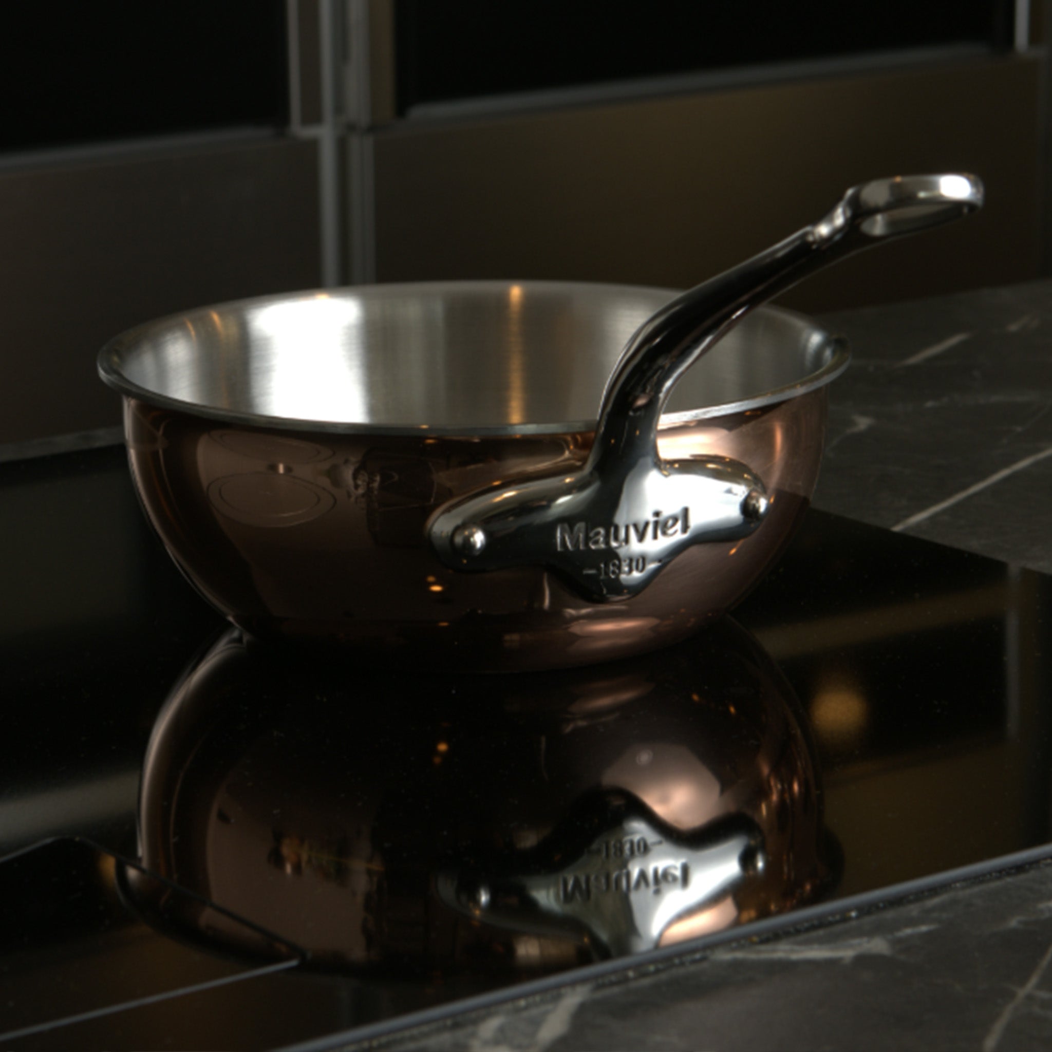 Mauviel 1830 M'6 S Induction Copper Chef Pan