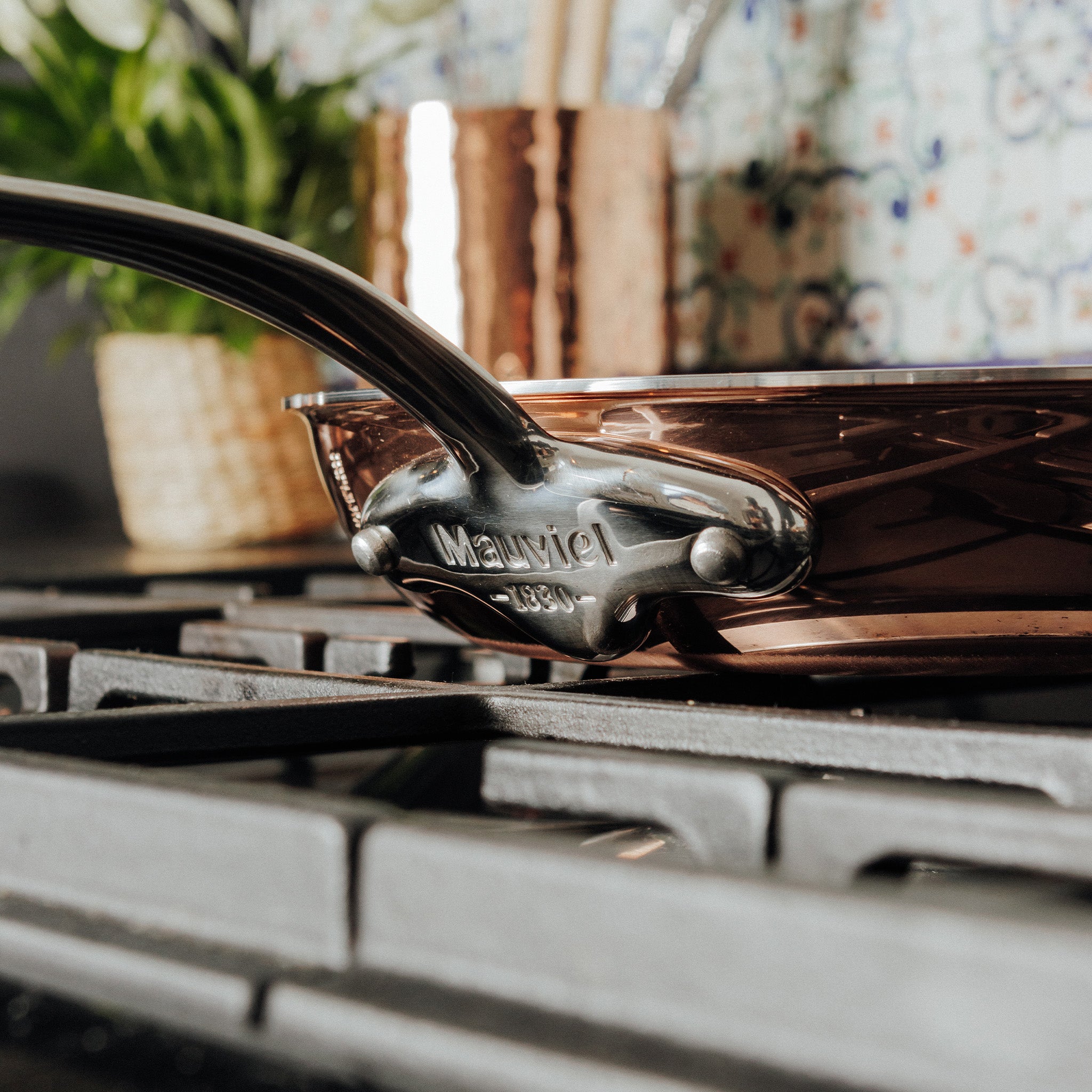 Mauviel 1830 M'6 S Induction Copper Frying Pan