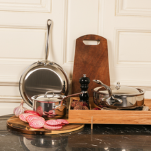 Mauviel Mauviel M'COOK 5-Ply 14-Piece Cookware Set With Cast Stainless Steel Handles Mauviel M'COOK 5-Ply 14-Piece Cookware Set With Cast Stainless Steel Handles