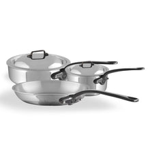 Mauviel USA Mauviel X ELYSEE M'COOK CI 5-Piece Cookware Set With Cast Iron Handles Mauviel X ELYSEE M'COOK CI 5-Piece Cookware Set With Cast Iron Handles - Mauviel1830