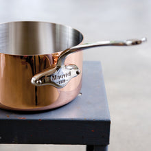 Mauviel Mauviel M'Heritage 150 S Copper Sauce Pan With Cast Stainless Steel, 3.4-Qt Mauviel M'Heritage 150 S Copper Sauce Pan With Cast Stainless Steel, 3.4-Qt