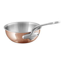 Mauviel1830 Mauviel M'6 S Induction Copper Saute Pan 3.2-Qt and Curved Splayed Saute Pan 2.1-Qt With Cast Stainless Steel Handles Set Mauviel M'6 S Induction Copper Saute Pan 3.2-Qt and Curved Splayed Saute Pan 2.1-Qt With Cast Stainless Steel Handles Set - Mauviel1830
