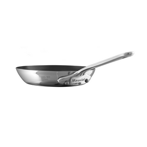 Mauviel 1830 Mauviel M'MINIS Nonstick Round Frying Pan With Cast Stainless Steel Handle, 4.7-In Mauviel M'MINIS Nonstick Round Frying Pan With Cast Stainless Steel Handle, 4.7-In - Mauviel USA