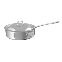 Mauviel Mauviel M'COOK 5-Ply Sauté Pan With Lid, Cast Stainless Steel Handle, 0.7-Qt Mauviel M'COOK 5-Ply Sauté Pan With Lid, Cast Stainless Steel Handle, 0.7-Qt - Mauviel USA