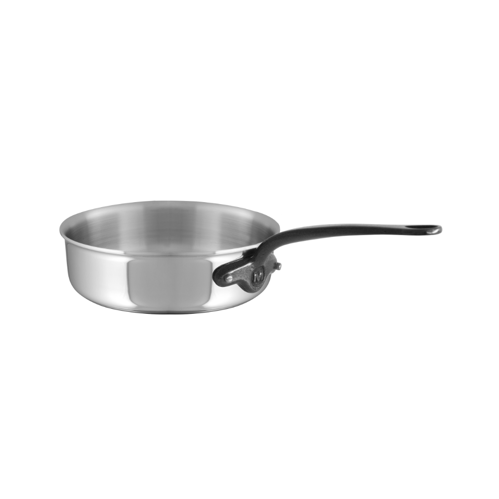 Mauviel M'COOK CI Saute Pan With Cast Iron Handle, 6.2-Qt - Mauviel USA