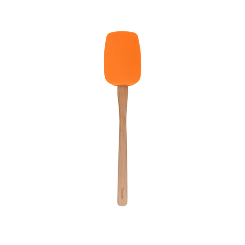 Mauviel M'Passion Tovolo Silicone Orange Spoon, 13.8x3.9-In - Mauviel USA