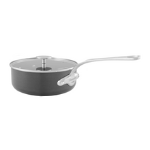 Mauviel Mauviel M'STONE 3 Saute Pan With Glass Lid, Cast Stainless Steel Handle, 3.7-Qt Mauviel M'STONE 3 Saute Pan With Glass Lid, Cast Stainless Steel Handle, 3.7-Qt - Mauviel USA