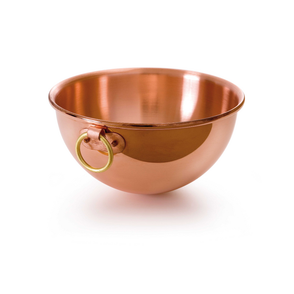 Mauviel M'PASSION Egg White Beating Bowl With Ring, 7.7-Qt | Mauviel1830 |  Made In France