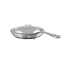 Mauviel Mauviel M'COOK 5-Ply Frying Pan With Lid, Cast Stainless Steel Handle, 11-In Mauviel M'COOK 5-Ply Frying Pan With Lid, Cast Stainless Steel Handle, 11-In - Mauviel USA