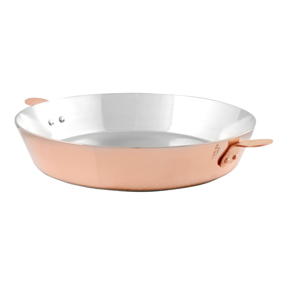 Mauviel M'PASSION Copper & Stainless Steel Tatin Mold With Ears, 9.4-In - Mauviel USA