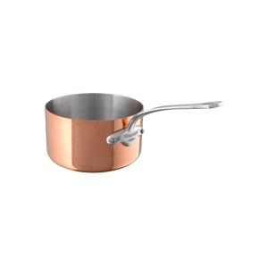 Mauviel 1830 Mauviel M'150 S Copper Sauce Pan With Cast Stainless Steel & Helper Handle, 3.4-Qt M'HERITAGE 150s Saucepan 5.5 In - Mauviel USA