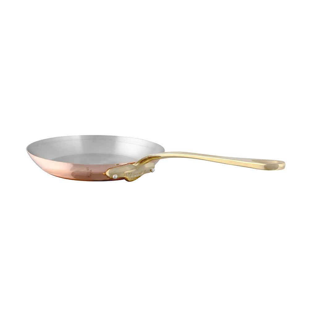 Mauviel 1830 M'Heritage M150 B Copper Frying Pan, Brass