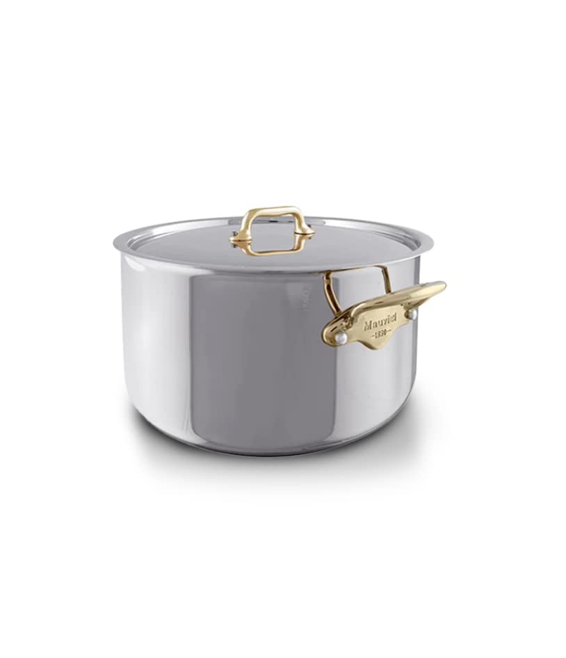 Casseruola Mauviel M'Cook Interamente In Acciaio Inox Con Manico Fisso Compatibile Con L Induzione Casseruola Mauviel M'Cook Interamente In Acciaio Inox Con Manico Fisso Compatibile Con L Induzione