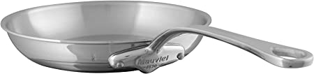 Mauviel 1830 M'COOK 5-Ply 2-Piece Frying Pan Set With Cast Stainless Steel Handles - Mauviel USA