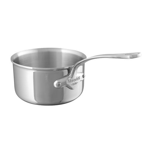 Mauviel 1830 M'COOK 5-Ply Sauce Pan With Cast Stainless Steel Handle, 0.8-qt - Mauviel USA