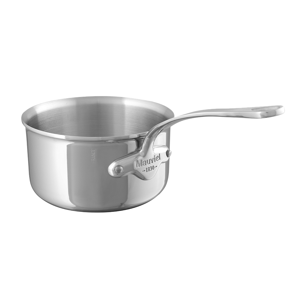 Mauviel 1830 M'COOK 5-Ply Sauce Pan With Cast Stainless Steel Handle, 2.6-qt - Mauviel USA