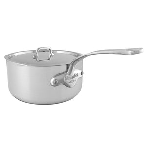 Mauviel 1830 M'URBAN 3 Sauce Pan With Lid, Cast Stainless Steel Handle, 1.8-qt - Mauviel USA