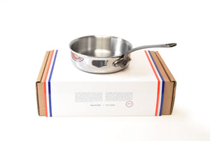 Mauviel 1830 Mauviel x ELYSEE M'COOK Saute Pan With Cast Iron Handle, 1.8-Qt Mauviel1830 x ELYSEE - Sautepan M'Cook - Mauviel USA