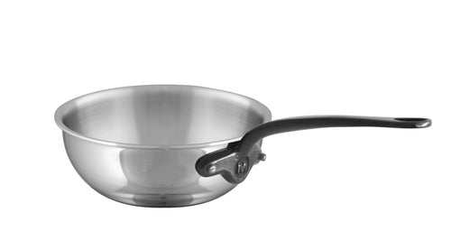 Mauviel1830 x ELYSEE - Curved splayed sautepan M'Cook - Mauviel USA