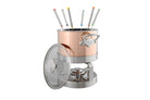 Mauviel 1830 M'HERITAGE 150 S Fondue Set, 3.4-qt - Mauviel USA
